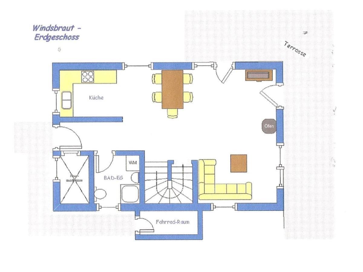 Reetdachhaus Windsbraut Villa Breege Kültér fotó